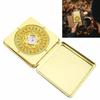 Flip Cover Compass Alloy Feng Shui Compass Collectible Geomancy Tool  Personal Carry