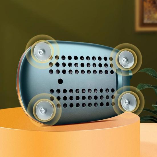 Fruit Peeler Slicer with Stainless Steel Blade Suction Base Ergonomic Handle Manual Rotating Vegetable Fruit Peeling Machine Kitchen Gadgets