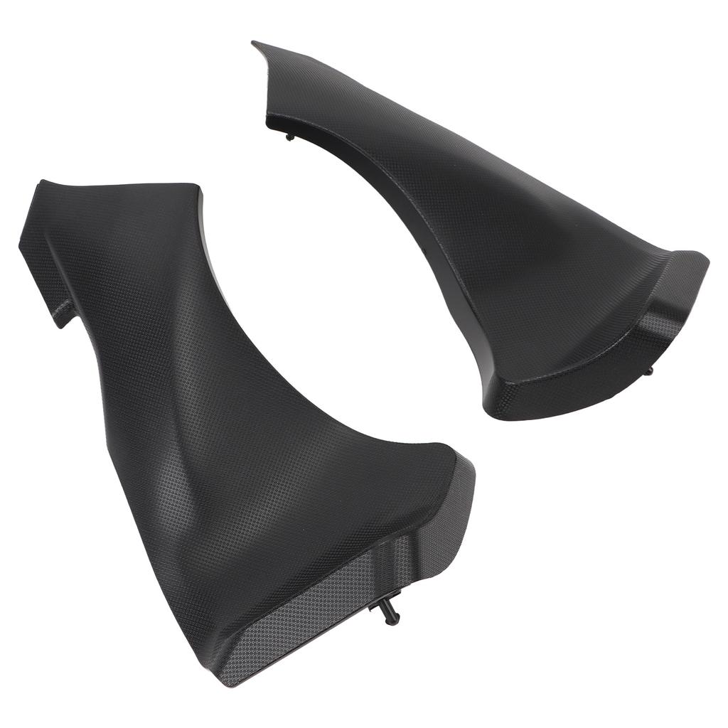 2 Pcs Motorcycle Air Duct Tube Fairing Cover Anti Slip Stripe Side Air Tube Cover for ZX‑6R 2005 To 2006
