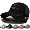 Letter Sport Outdoor Embroidery Fishing Hat Adjustable Sun Breathable Protection