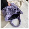 Premium Sense Tasche Damen neue vielseitige Kind- und Mutter-Schulter-Unterarmtasche Nische handgewebte Pendler-Tragetasche