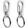 2 Pack Dog Tag Clips, Stainless Steel Heavy Duty Clips Pet Id Tag