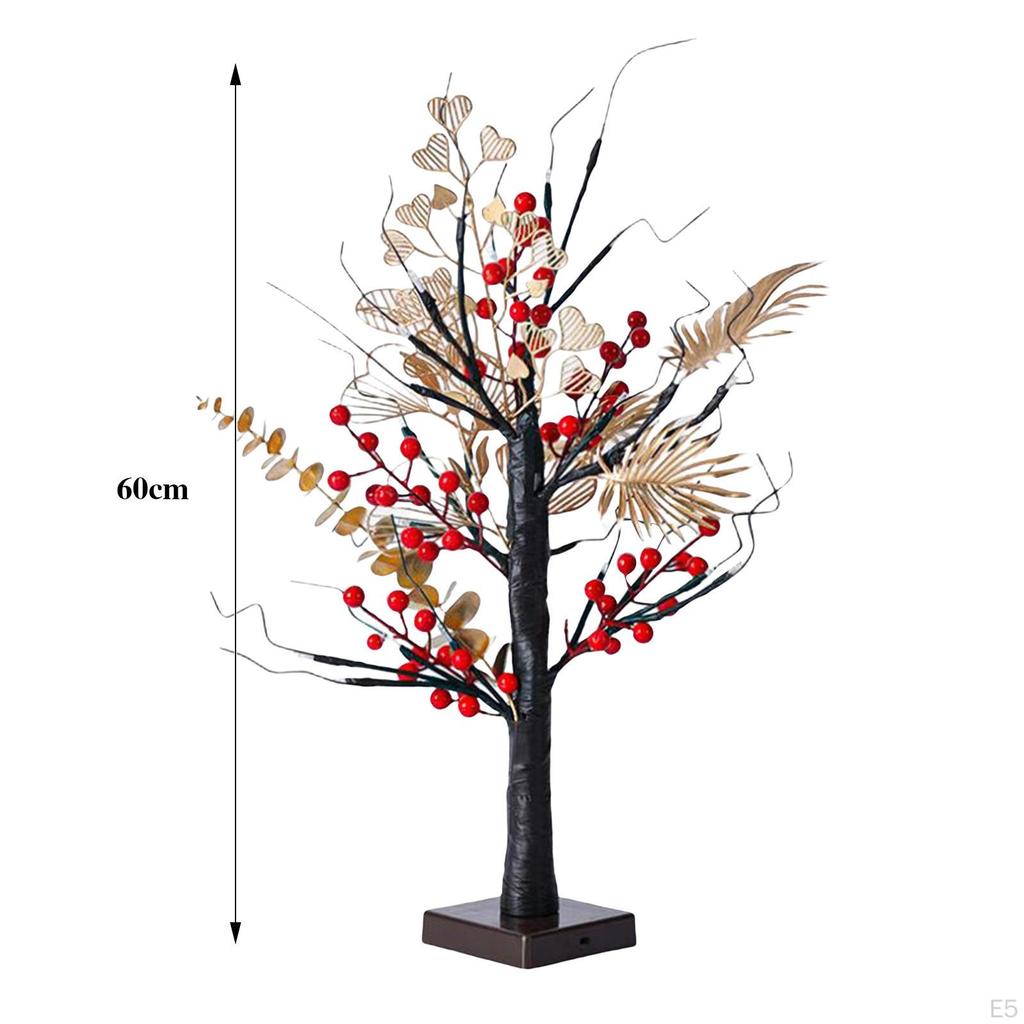 LED Tree Lights, Fairy Lights Beautiful Ornament Night Light Lighted Bonsai Lamp For Festival