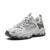 New Anta Life Collection Anti Slip Wear Resistant Low Top Chunky Sneakers Men's Gray 112528858-1