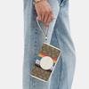 New COACH Dempsey Iconic Jacquard With Pebbled Leather Coin Purse Wallet Small Women's Multicolor CJ660-SVOT8