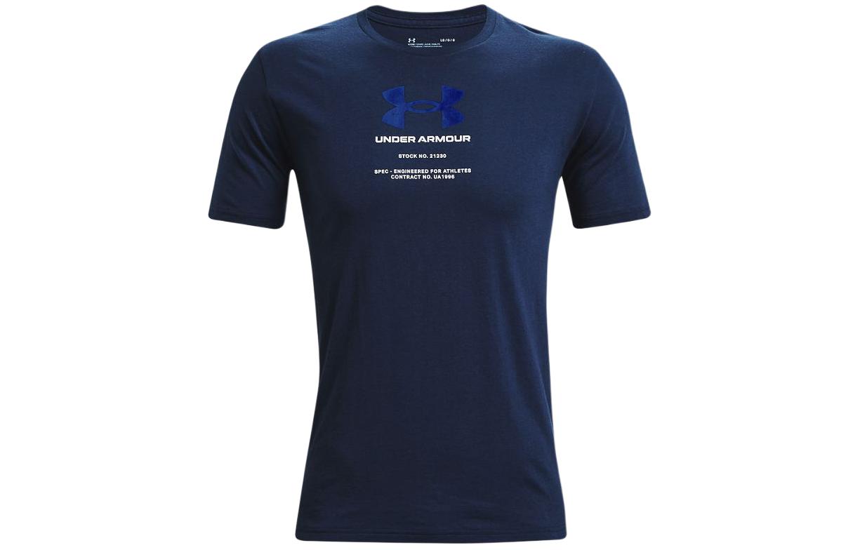 Under Armour T Shirt Men s Collegiate Blue 1366443-408 3XL