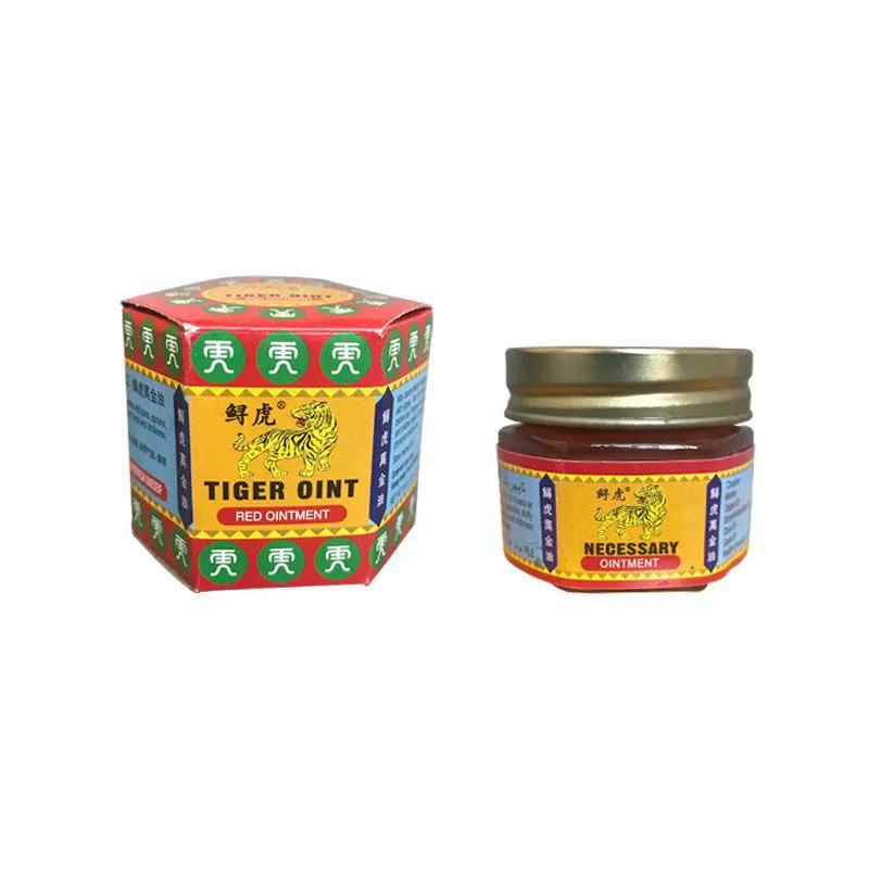 Red White Tiger Balm Ointment For Headache Toothache Stomachache Painkiller Tool