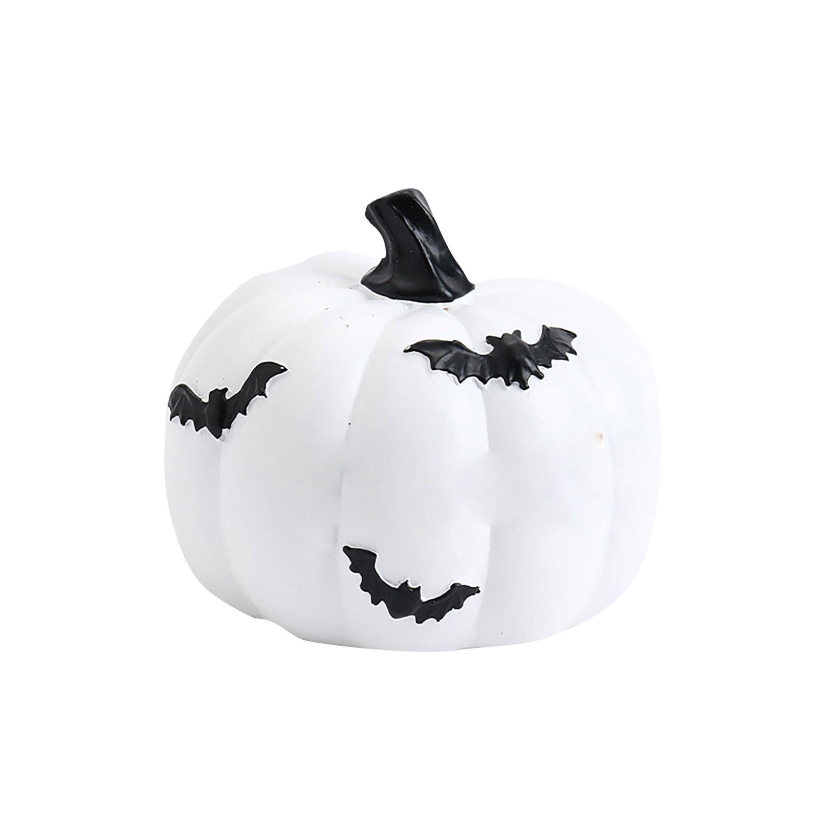 

Украшения на Хэллоуин Изделия из смолы Украшения для вечеринки в доме с привидениями Украшение рабочего стола One Size белый