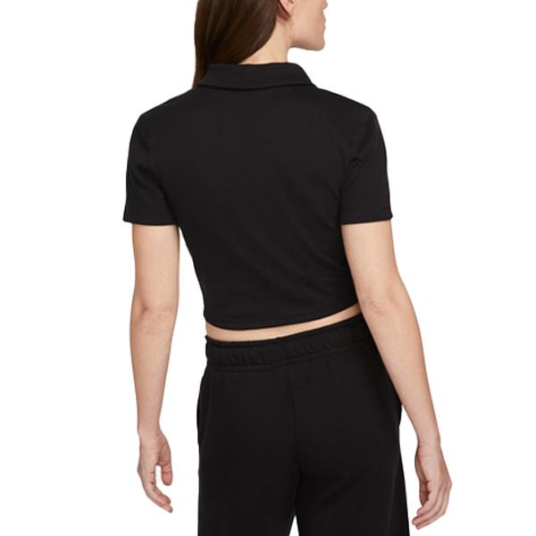 Nike Sportswear Essentials Polo Shirt Women's Black DV7885-010