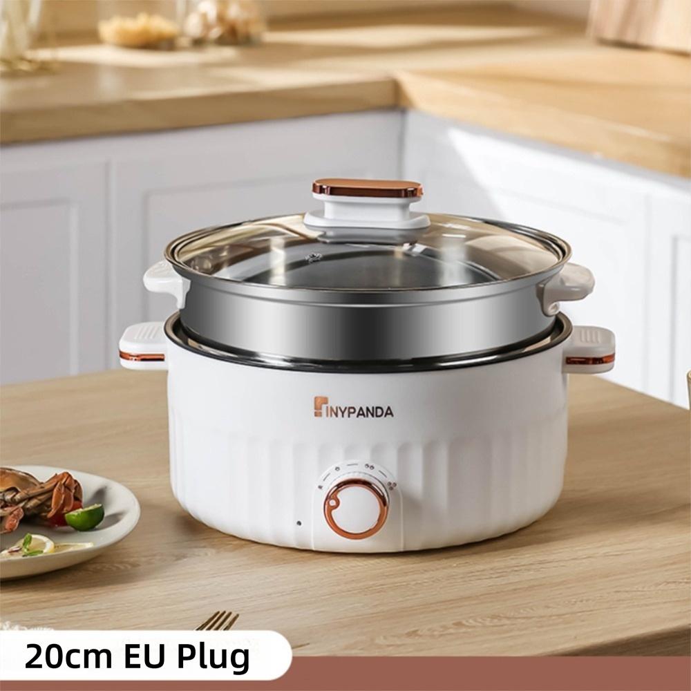 

Електрична рисоварка багатофункціональна каструля портативний хот-пот вилка Великобританії ЄС 20cm EU Plug