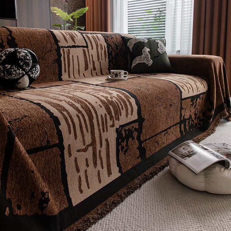 2025 Premium Chenille Universal Sofa Slipcover: All-Season One-Piece Full Cover