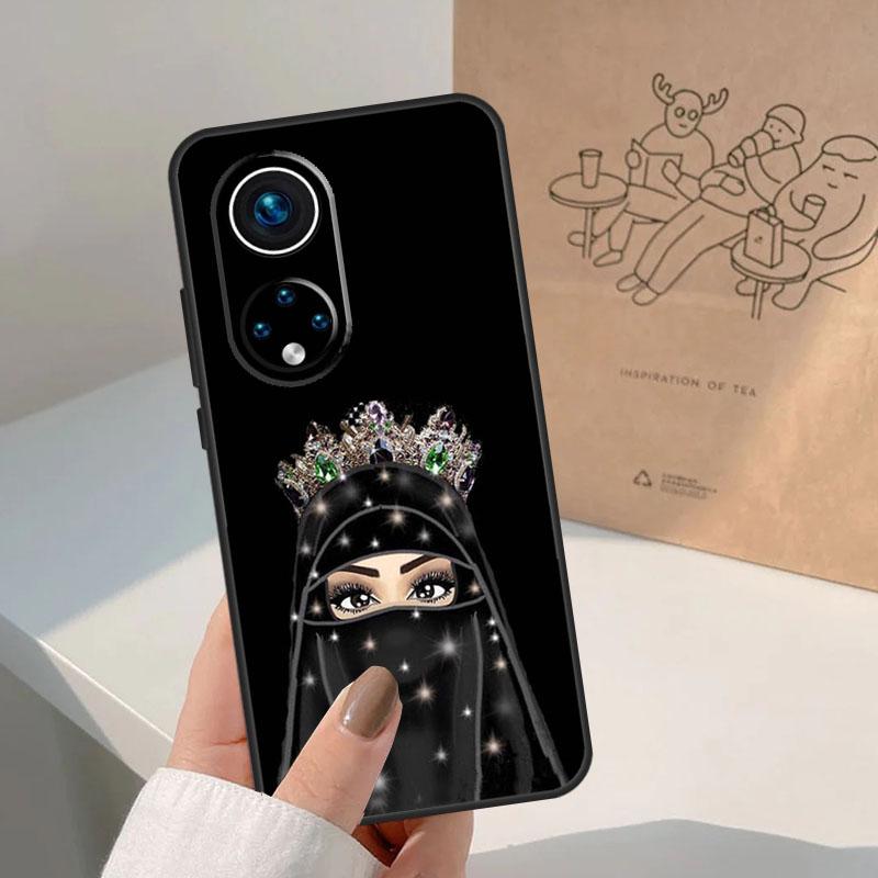 Muslim Islamic Girls Arabic Hijab For Honor Magic 7 Lite 5 6 8 Pro Case For Honor 400 200 90 70 50 X8c X8b X9a X9b X9c X9d Win