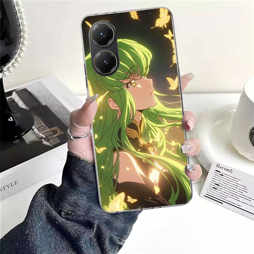 Code Geass Anime Soft Phone Case For Xiaomi Redmi 15C 15 13C 13 Poco X5 X6 X7 F7 Ultra M7 12C 12 10 10C 9C 9A 9T 9 Fundas Poco X