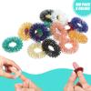 20Pcs Massage Bracelet Ring Male And Female Decorative Toy Fidget Adult Stress Relief Autism Sensory Brass Finger Adhd Stress