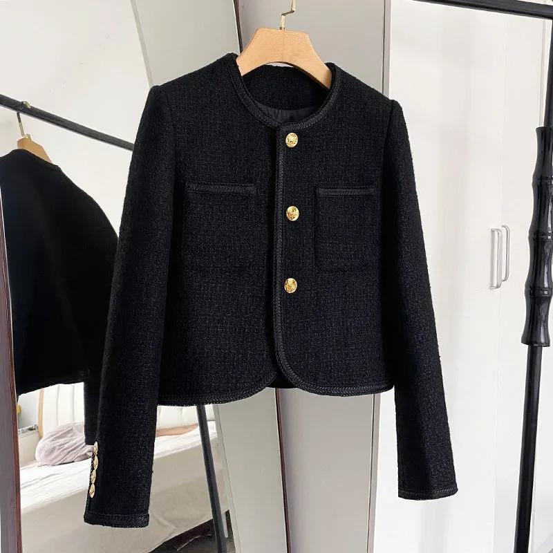 Women's Fashionable Short Woolen Coat