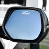 AKN1 4pcs Car Door Handle Decals Auto Mirrors Wiper Stickers For Ford Kuga Transit Ecosport Mustang Mondeo Explorer Edge Focus Fiesta