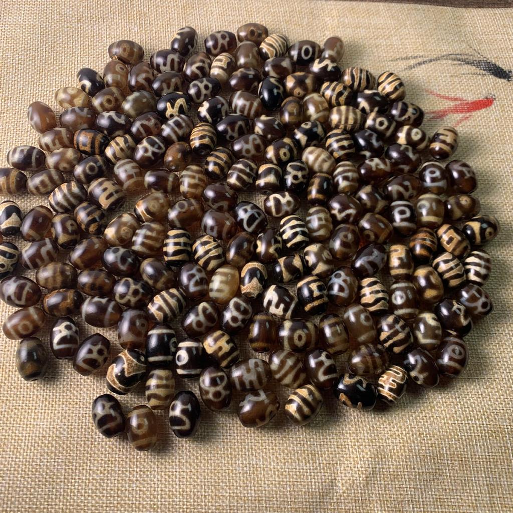 Duo Bao Da Luo 19x13.5mm Dzi Bead Pendant Necklace Bracelet DIY Accessories