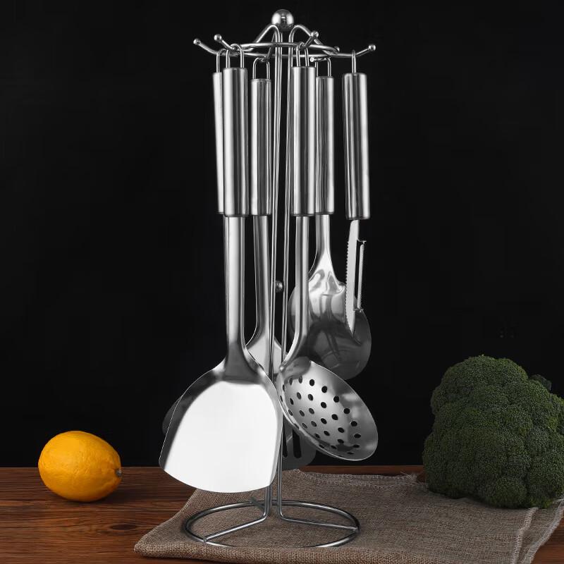 Baijie 7-teiliges Küchenutensilien-Set aus Edelstahl