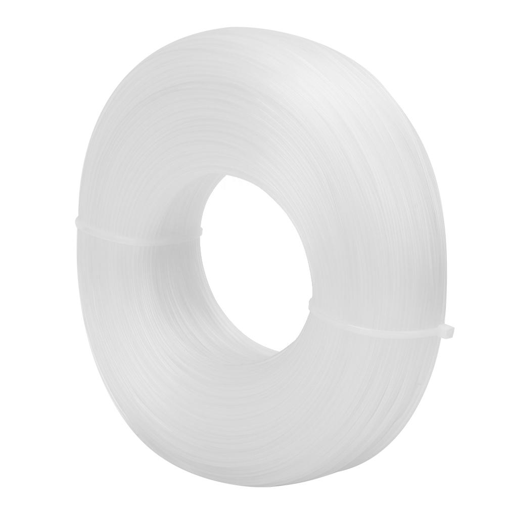 1.6mm x 175m Universal Round‑Shaped White Lawn Mower Trimmer Line Mowing Rope Accessory