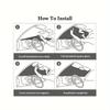 1Pcs Anime Bull Car Windshield Sunshade UV Rays Heat Blocker Keeps Vehicle Cool Unique Design Fit Sedans SUVs Trucks RVs