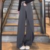 High Waist Women Pants Straight Wide Loose Fit Leg