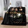 D Supernatural Printed Throw Blanket Soft Cozy for Bedroom Living Room Sofa Bed Travel Birthday Gift