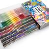 Oil-Based Colored Pencils: 520 Total with 120 and 72 Color Sets for Art Classes, Graffiti, and Drawing.