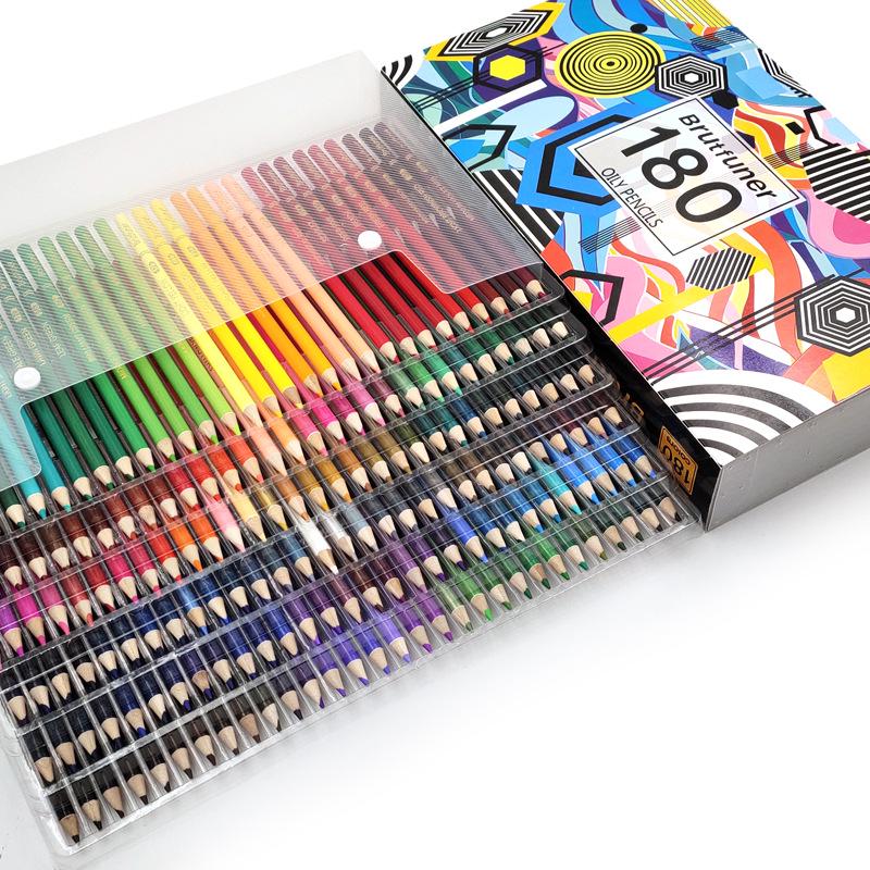 Oil-Based Colored Pencils: 520 Total with 120 and 72 Color Sets for Art Classes, Graffiti, and Drawing.