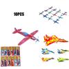 Educational Assembly DIY Foam Flying Gider Planes Aeroplane Toy Airplane Model Aircraft Fighter
