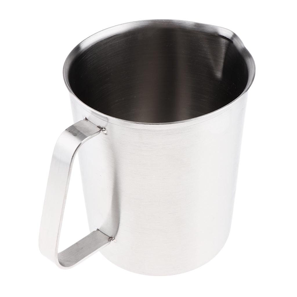 700ML Double Boiler Pot with Heat Resistant Handle Large Capacity Stainless Steel Double Boiler for Melting Chocolate Candy and Candle Making