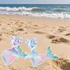 Mermaid Theme Birthday Party Invitation Cards & Decorations