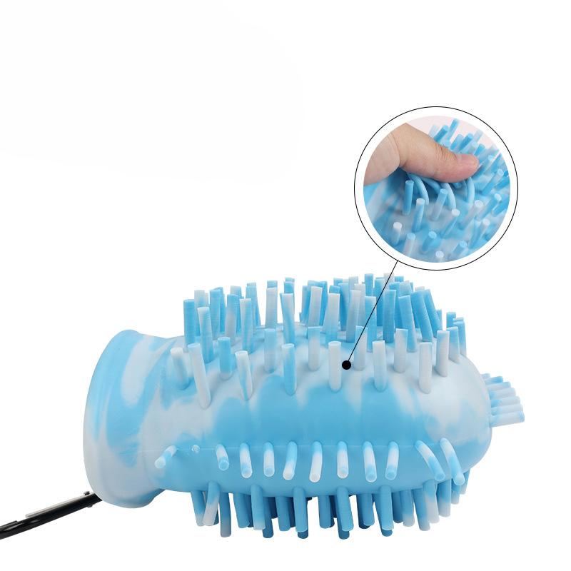 Dog Foot Wash Cup Portable Paw Clean Tools for Dogs Large Medium Dog Foot Washer Scrubber Dog Muddy Dirty Paw Cleaning Cup