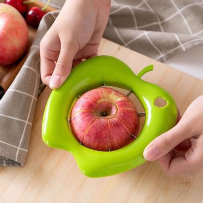 Apfelentkerner mit Schneider und Edelstahlklingen 8-teiliger Obstteiler für Äpfel Birnen Zwiebeln Rostfrei Wesentliches Küchenwerkzeug für Snacks Salate