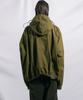 Square Cut Hoodie Khaki