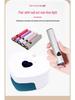 Wireless LED Nail Art Curing Lamp: Rechargeable, Fast-Drying, No Hand Blackening, UV Glue Compatible.