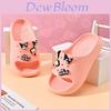 Cute Cartoon Childrens Slippers For Girls In Soft Durable Eva Anti-slip Design Perfect For Home Use