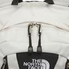 The North Face Casual Sports Color Block Zipper Backpack Unisex Backpack Beige Black NM2DP02C