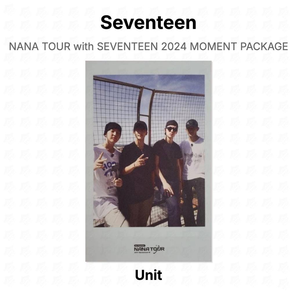 Seventeen NANA TOUR with SEVENTEEN 2024 MOMENT PACKAGE Official Photocard