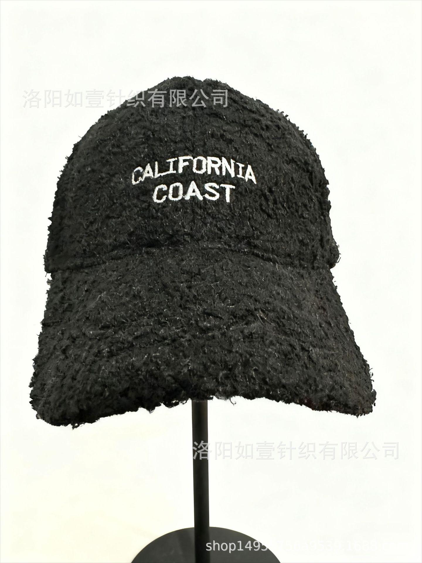 Осенне-зимняя утолщенная шапка из ягненка, теплая универсальная зимняя кепка, плюшевая корейская версия, модная зимняя бейсболка