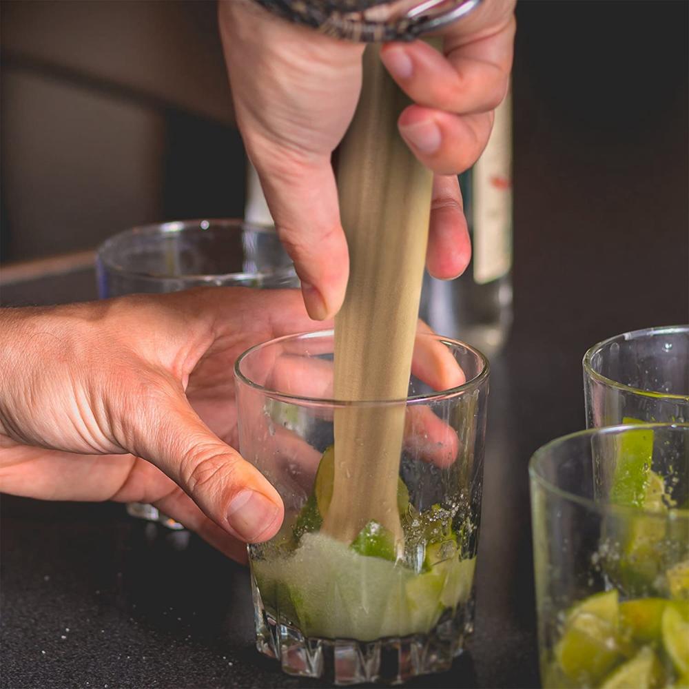 Bar Tool Garlic Avocado Herbs Fruits Mixer Cocktail Mojito Ice Crusher Masher Stirrer Muddler