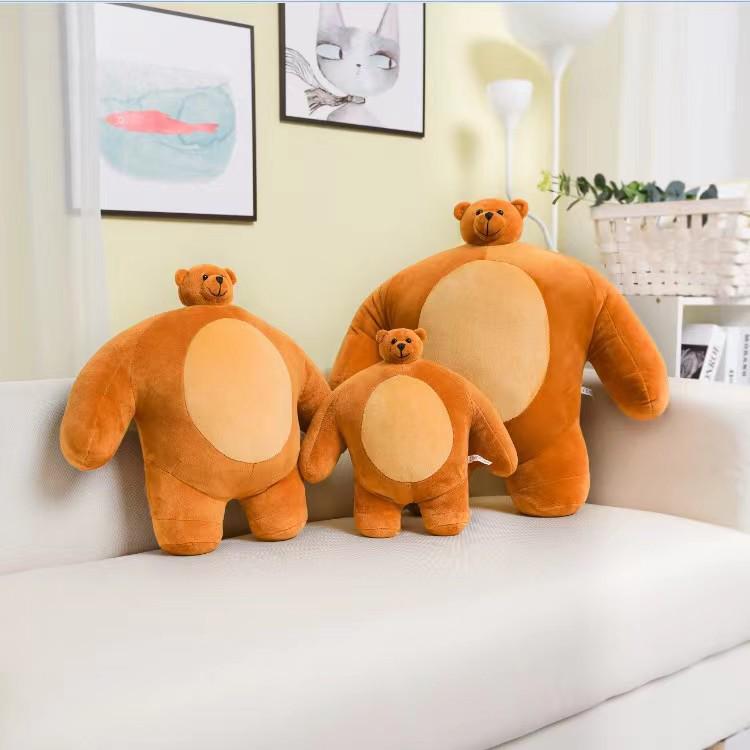 

Cross-border Small Head Bear Pillow Doll Plush Toy Series 25cm