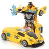 Plastic Childrens Deformation Car Toy With Inertia Drive For Early Learning And Parentchild Interaction