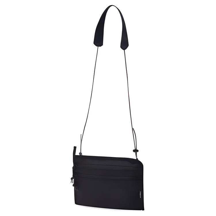 Converse Musette Bag Solid Color Polyester Crossbody Bag Regular Unisex Couple Unisex bags Black 10019911-A04
