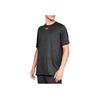 Under Armour Ua Locker 2.0 Round Neck Logo Print Loose Fit Short Sleeve T-Shirt Men T-Shirts Dark-Gray 1305775-090