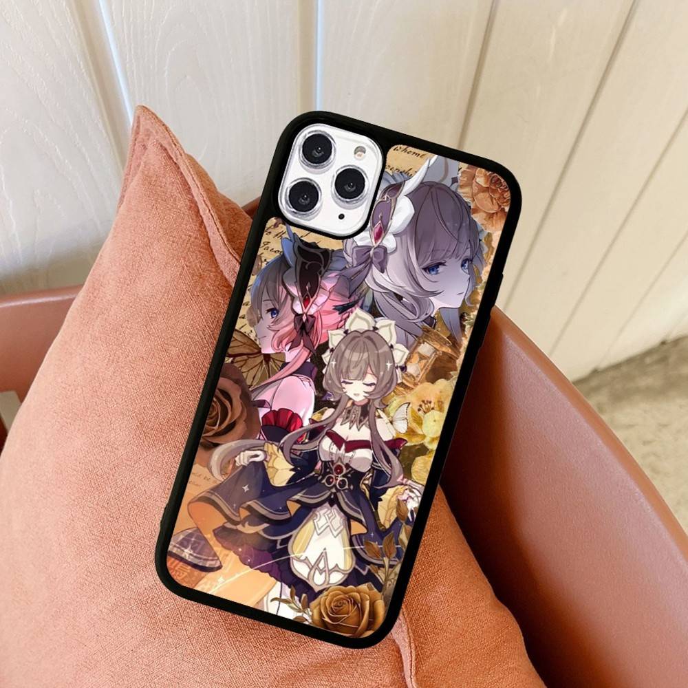 Game Genshin Impact Sandrone For Iphone 17 Air 16 15 14 13 12 11 Pro Max TPU+PC Plus Shockproof Back Phone Cover