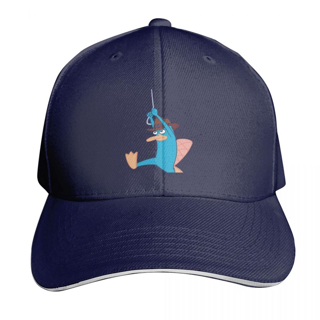 Perry The Platypus Sticker Baseball Cap Unisex For Men Women Outdoor Golf Running Hiking Summer Beach Travel