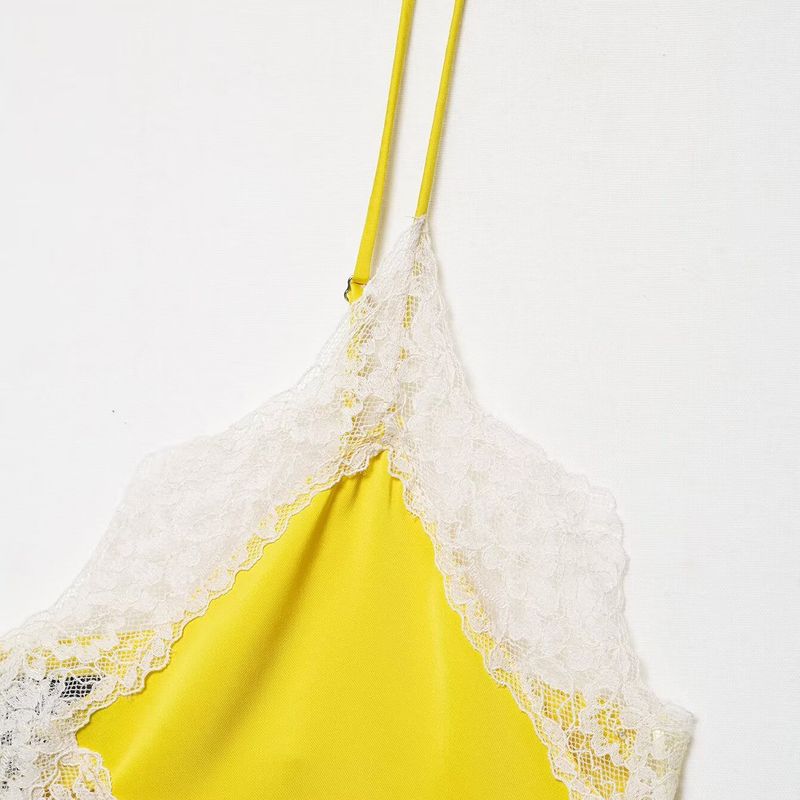 Kaslead New Women clothes Western Style Fashion Simple Lace Underwear Top 8291306 305