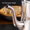 Food Grade Stainless Steel Tea Kettle, Large Capacity Long Mouth with Tea Strainer, Restaurant Teapot, Heatable Kettle, 1.5L