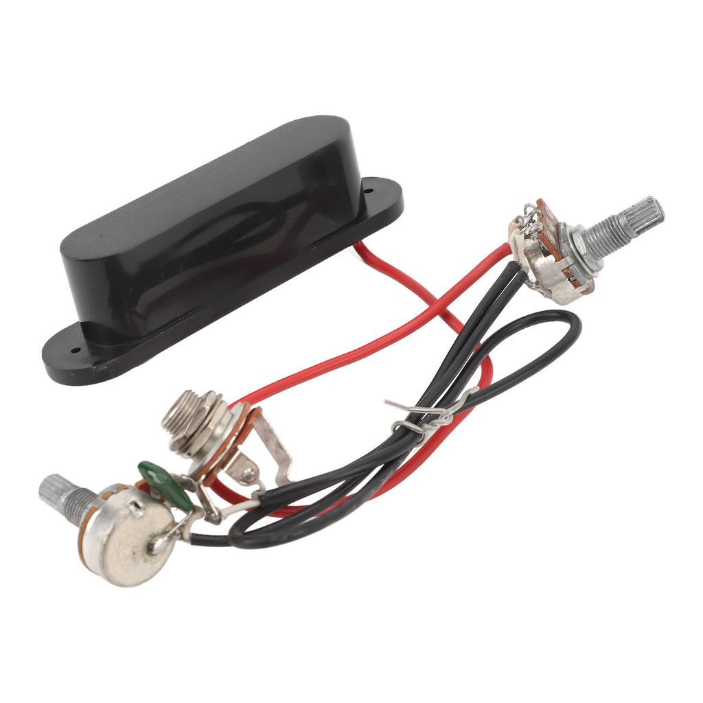 6 String Guitar Pickup Wiring Harness 500k Prewired Single Coil Pickups with Volume Tone Control for