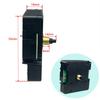Wireless Clock Movement for DIY Time Calibration (1 Piece) Accurate Second Hand, Convenient Installation, Modern Look